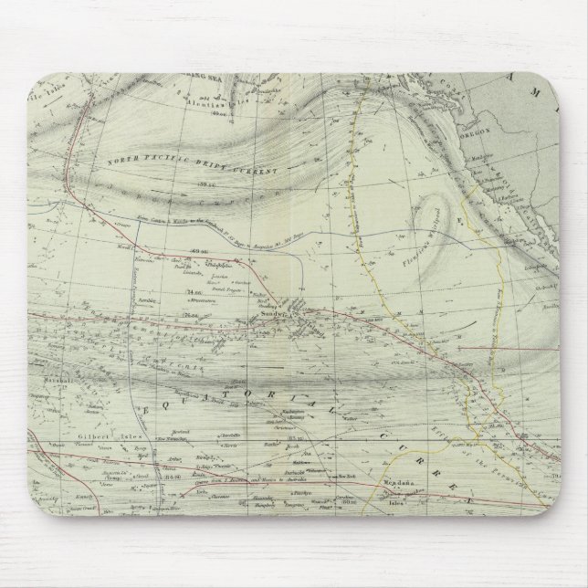 Pazifischer Ozean 4 Mousepad (Vorne)