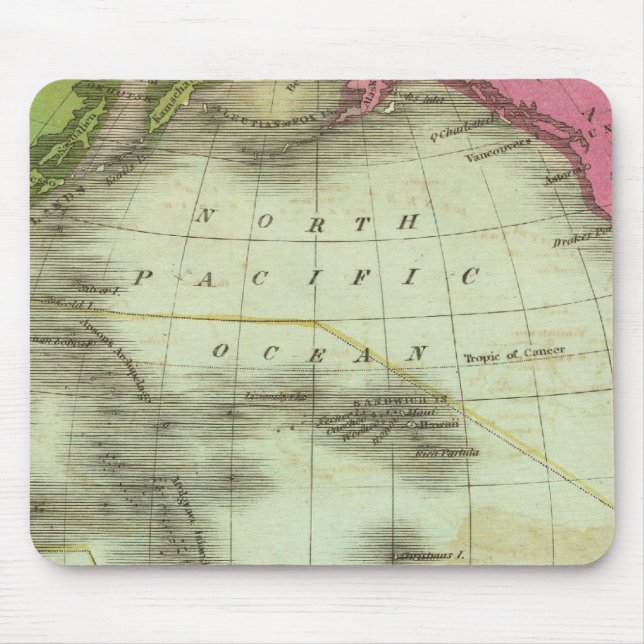 Pazifischer Ozean 6 Mousepad (Vorne)