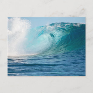 Pazifischer Ozean große Welle brechen Postkarte