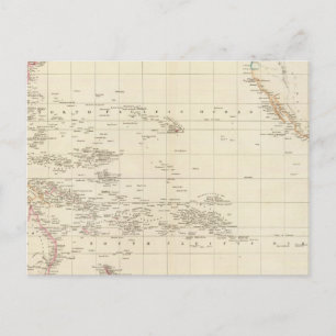 Pazifischer Ozean Postkarte