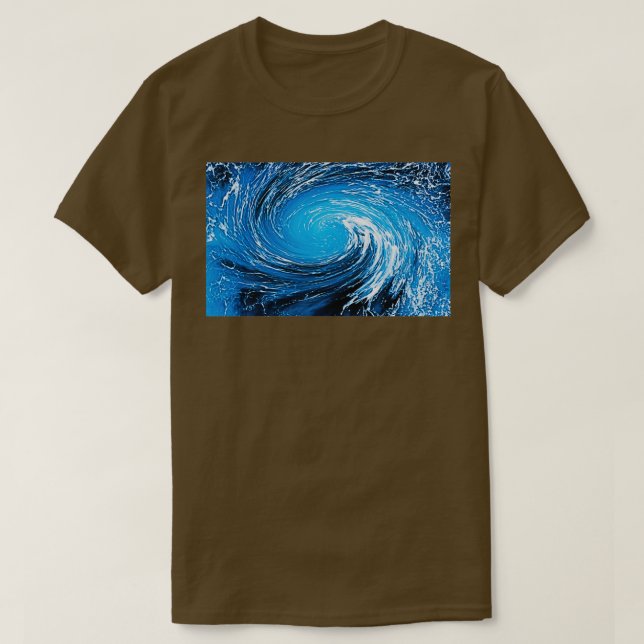 Pazifischer Ozean Surf T-Shirt (Design vorne)