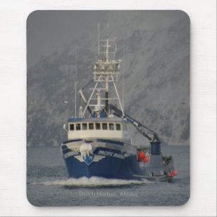 Pazifischer Seemann, Krabben-Boot im Mousepad
