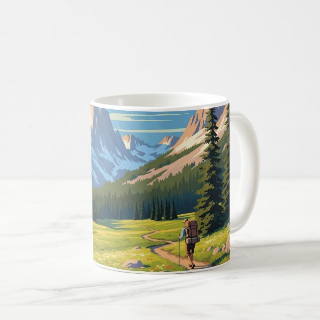 Pazifischer Wappen Kaffeetasse (VorderseiteRechts)