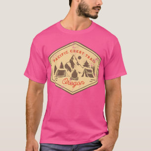 Pazifischer Wappen Wanderweg Oregon - Vintages Wan T-Shirt