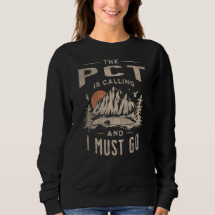 Pazifischer Wappen Wanderweg Pkt Thru Sweatshirt