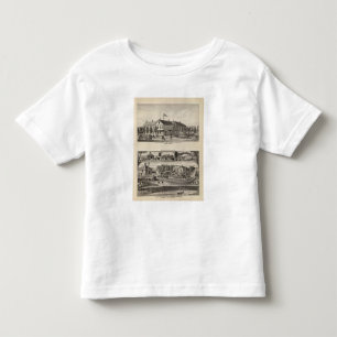Pazifisches Haus, Saline-Tal-Bauernhof, Kansas Kleinkind T-shirt