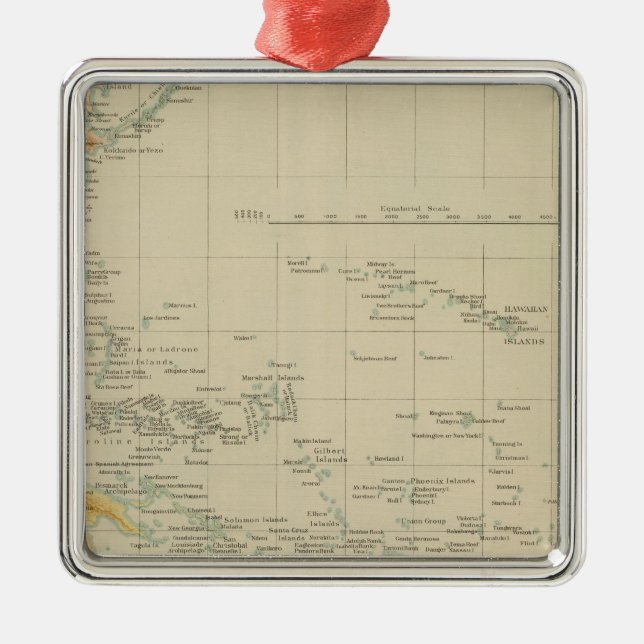 Pazifisches NO1 Silbernes Ornament (Vorne)