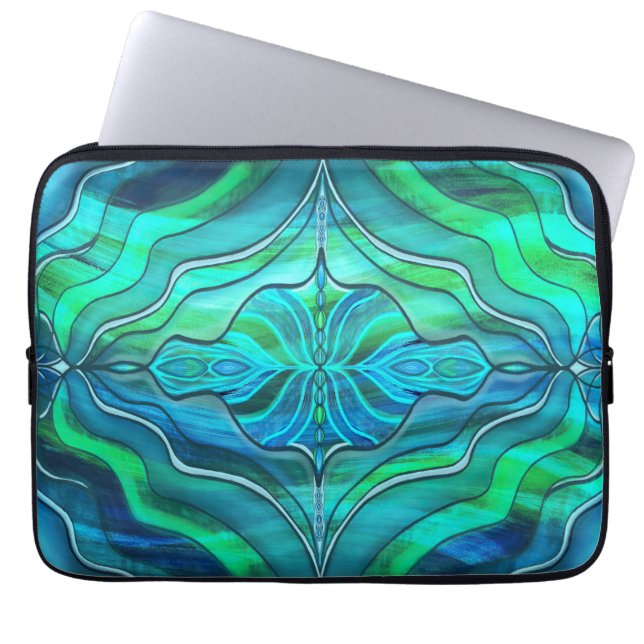 Pazifisches Portal  Laptopschutzhülle (Vorderseite)