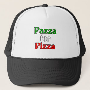 Pazza für Pizza Truckerkappe