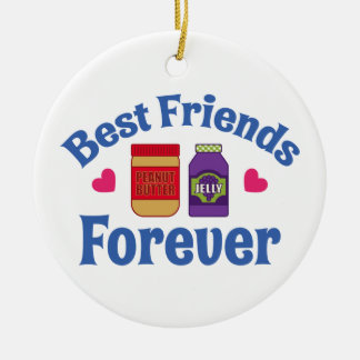 PB&J BESTE FREUNDIN KERAMIK ORNAMENT