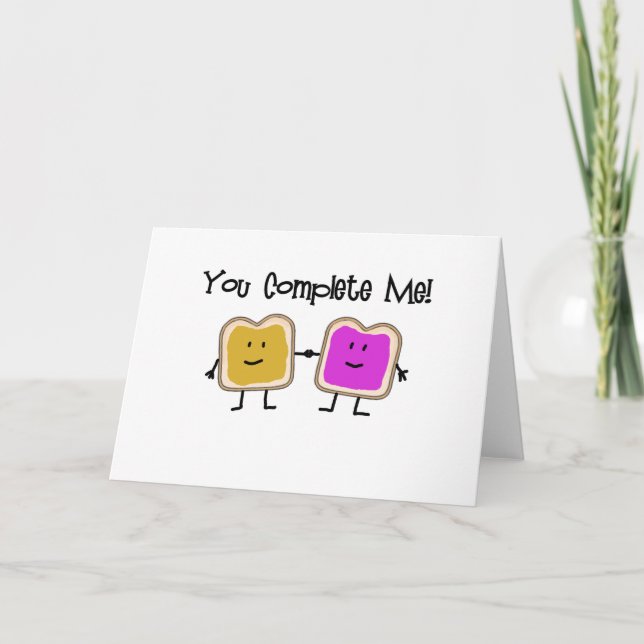 PB & J KARTE (Vorderseite)