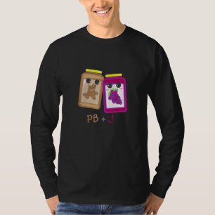 Pb+j Niedlich Peanut Butter & Jelly Matching Costu T-Shirt