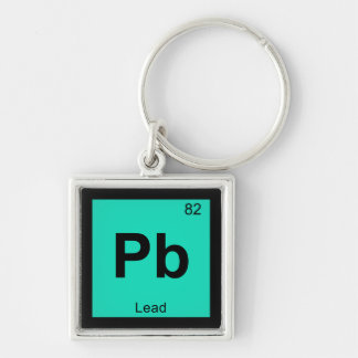 Pb - Periodisches Symbol-Element für die Bleichemi Schlüsselanhänger