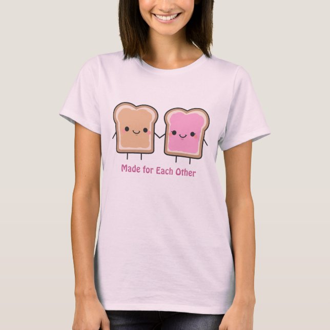 PB- und J-T-Shirt T-Shirt (Vorderseite)