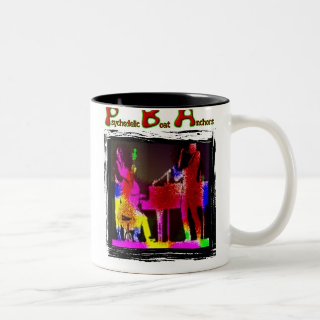 PBA Logo-Tasse Zweifarbige Tasse (Rechts)