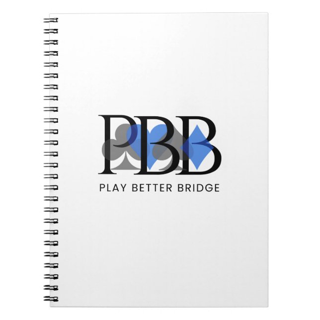 PBB Notizbuch - Blau Notizblock (Vorderseite)