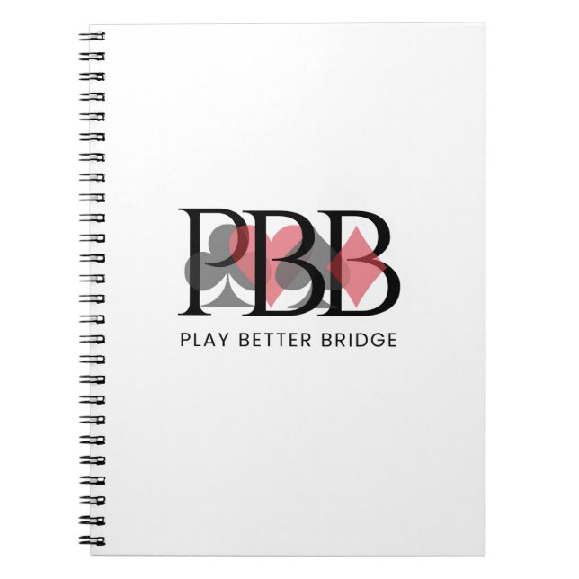 PBB Notizbuch - Rot Notizblock (Vorderseite)