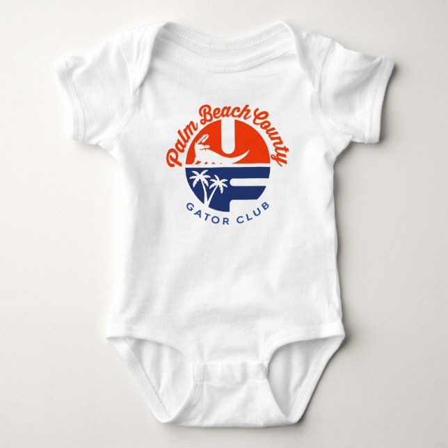 PBC Gator Club® einteilig Baby Strampler (Vorderseite)