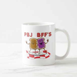 PBJ BESTE FREUNDIN lustige Tasse