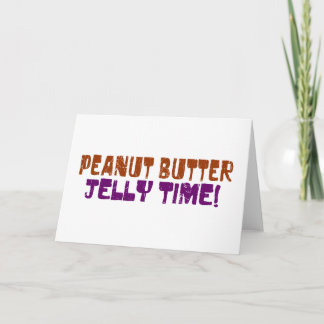 Pbj Time Karte