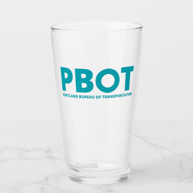 PBOT Blue Logo Tumbler (Vorderseite)