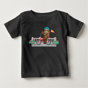 PBOT Sloth Bike Babytee Baby T-shirt