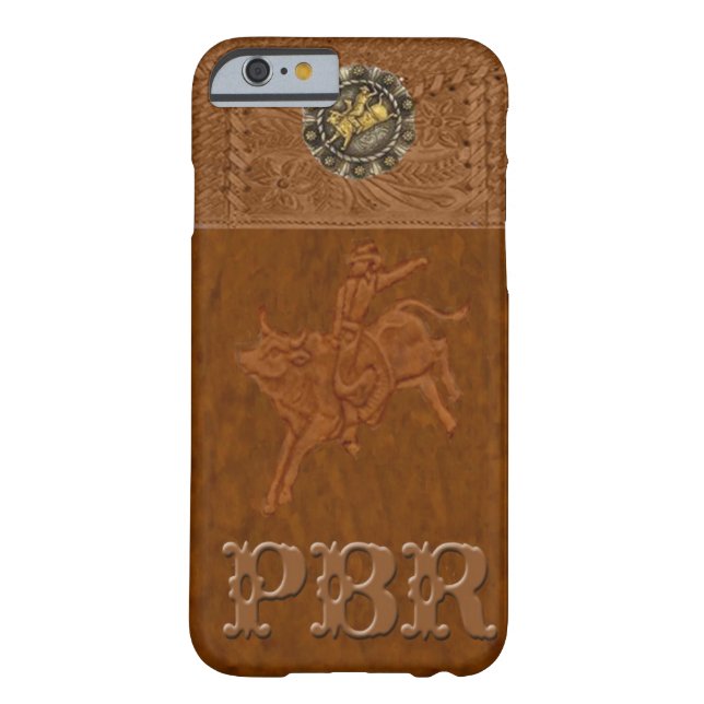 "PBR" Western-Rodeo iPhone 6 Fall Case-Mate iPhone Hülle (Rückseite)