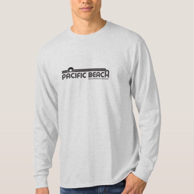 PBRC schwarzer Männer Logo-| T-Shirt (Vorderseite)