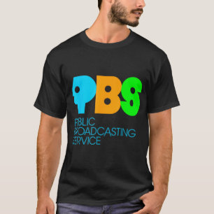 PBSs Publics Broadcastings Service Vintages Logo T T-Shirt