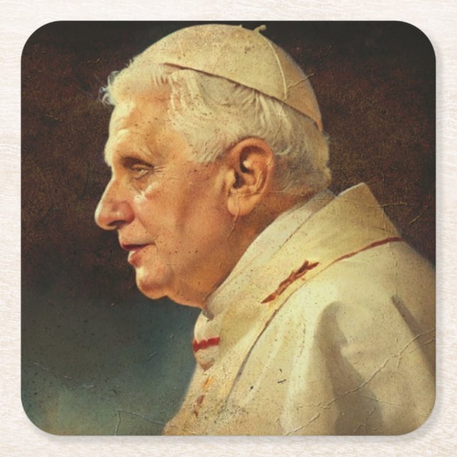 PBXVI-Untersetzer Rechteckiger Pappuntersetzer (Vorderseite)