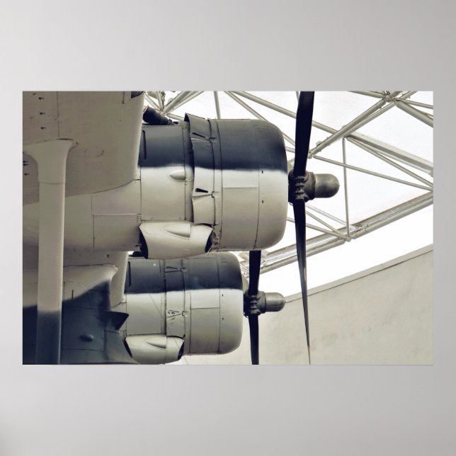 PBY-5A Catalina WW2 Amphibienflugzeug-Canso Poster (Vorne)