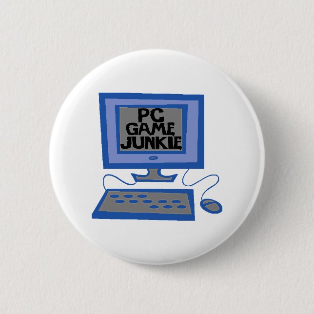 PC Game Junkie Button (Vorderseite)
