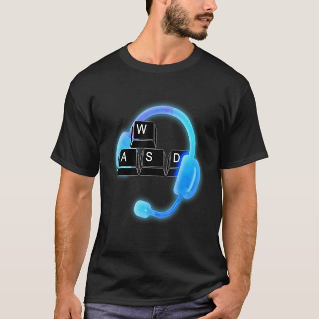 PC Gamer Video Game Gaming T-Shirt (Vorderseite)