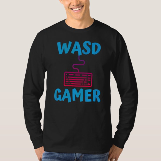 PC-Gaming-Keyboard Computer PC G T-Shirt (Vorderseite)