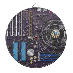 PC-Mainboard Dartscheibe