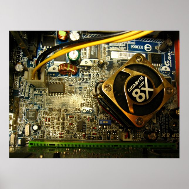 PC-Mainboard Poster (Vorne)
