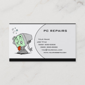 PC-REPARATUREN VISITENKARTE