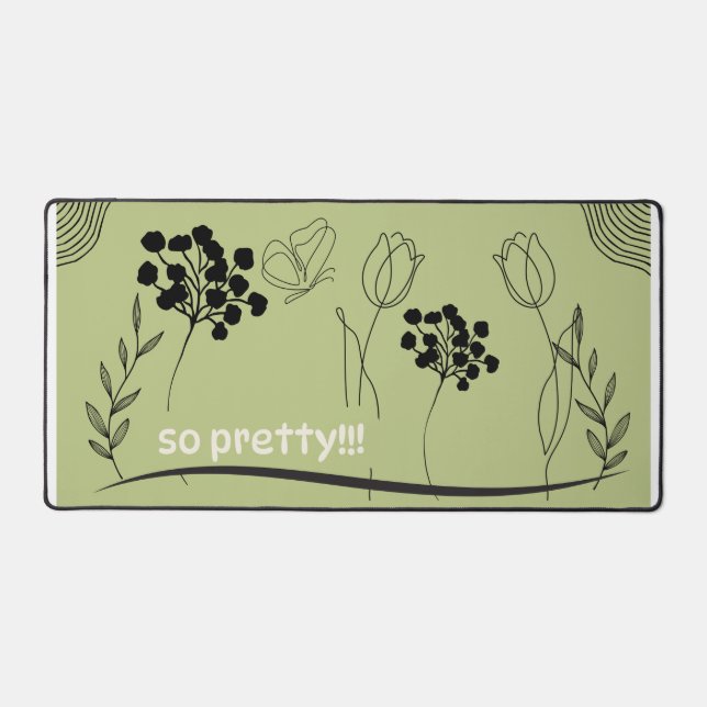 PC-Schreibtischmatte Schreibtischunterlage (Vorderseite)