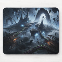PC-Setup-Schreibtisch Mat Mousepad für kosmische D
