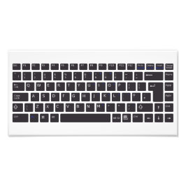 PC-Tastatur-Poster Fotodruck