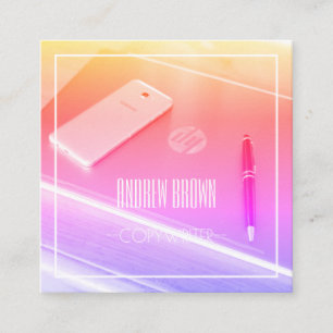 PC-Tastatur-Visitenkarte für Kopierer Quadratische Visitenkarte