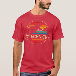 PC-Techniker Dinosaurier T-Shirt