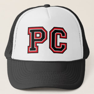 "PC" Trucker-Mütze mit Monogramm Truckerkappe
