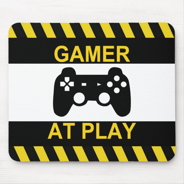 PC-Video-Gamer-Non-Slip-Mousepad #8 Mousepad (Vorne)