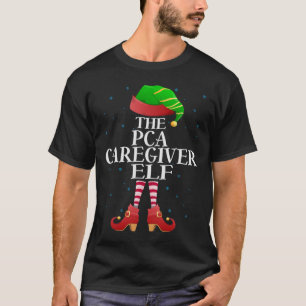 Pca Betreuer Elf Lustige passende Pyjama-Gruppe Ch T-Shirt