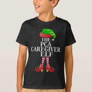 Pca Betreuer Elf Lustige passende Pyjama-Gruppe Ch T-Shirt