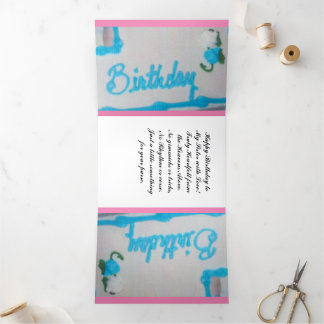 PCL-Geschenke Dreifach Gefaltete Urlaubskarte