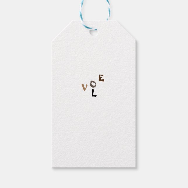 PCLOVE GESCHENKANHÄNGER (Vorderseite)