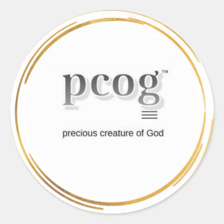 pcog GOLDENE WHISPY-KREISE Aufkleber ohne Schriftz