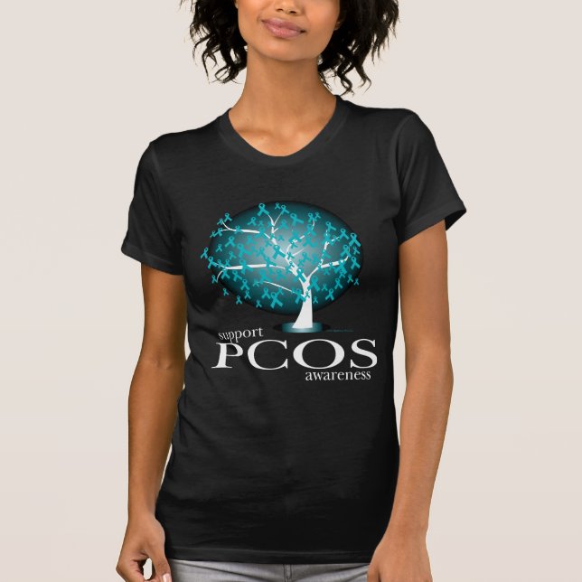 PCOS Baum T-Shirt (Vorderseite)